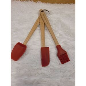 Food Network 3-pc. Red Silicone Mini Tool Set